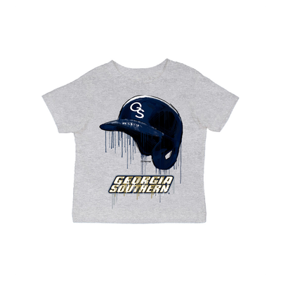  Georgia Southern Eagles Vive La Fete Infant Short Sleeve T-Shirt - Gray